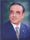 Asif Ali Zardari, mari de l'ancienne premire ministre assassine, Benazir Bhutto, est le prsident du Pakistan depuis le 6 septembre 2008.