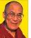 Le chef spirituel des tibtains, le Dala Lama