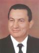 Le prsident gyptien, Hosni Moubarak